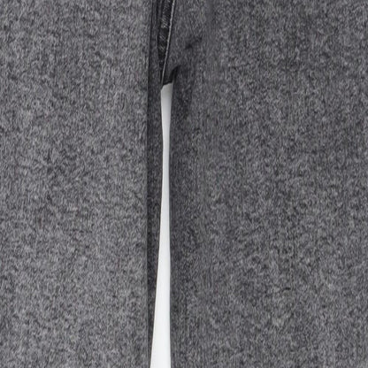 Denim & Co. Womens Grey  Denim Skinny Jeans Size 14 L26 in