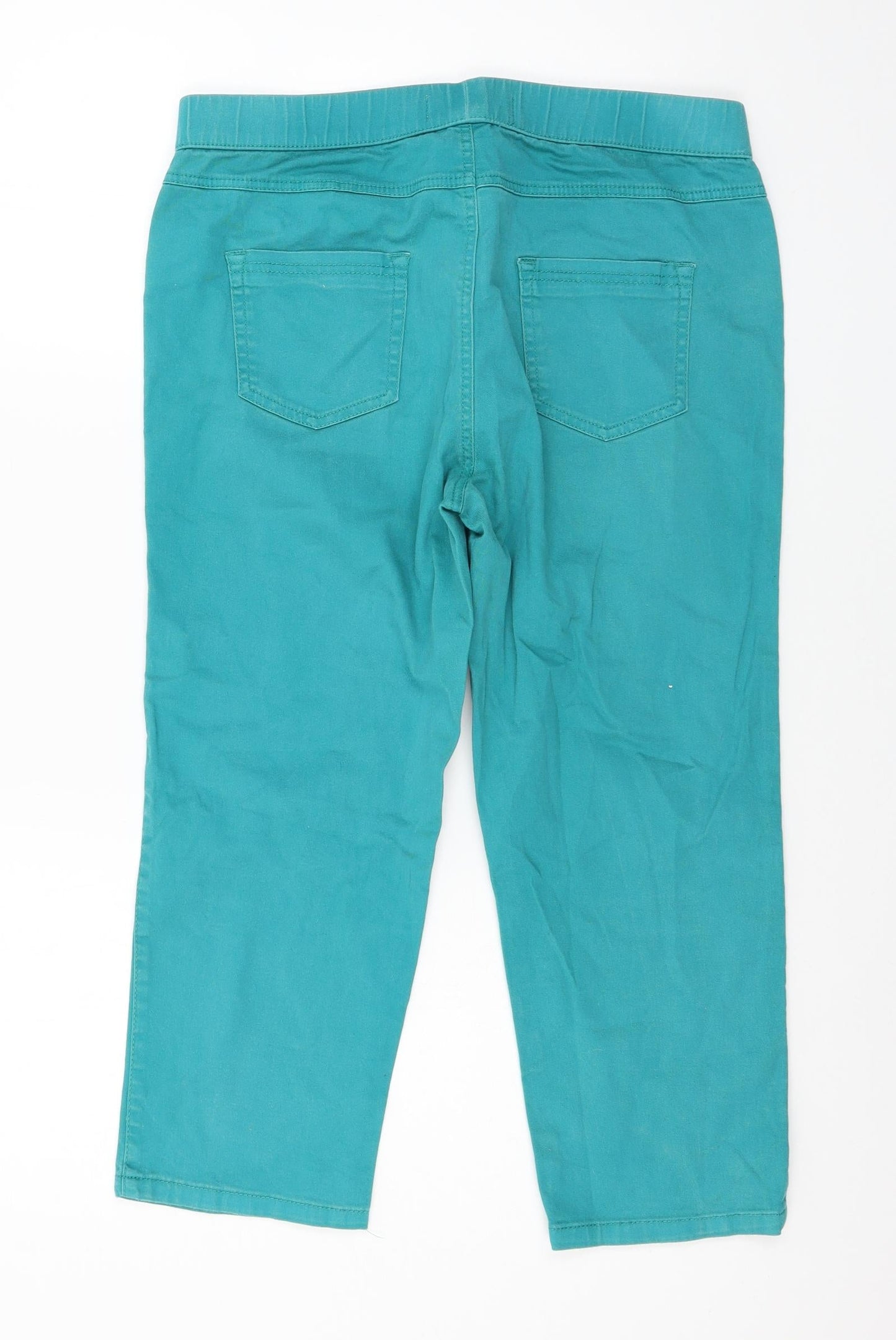 St Bernard Womens Blue  Denim Cropped Jeans Size 14 L21 in