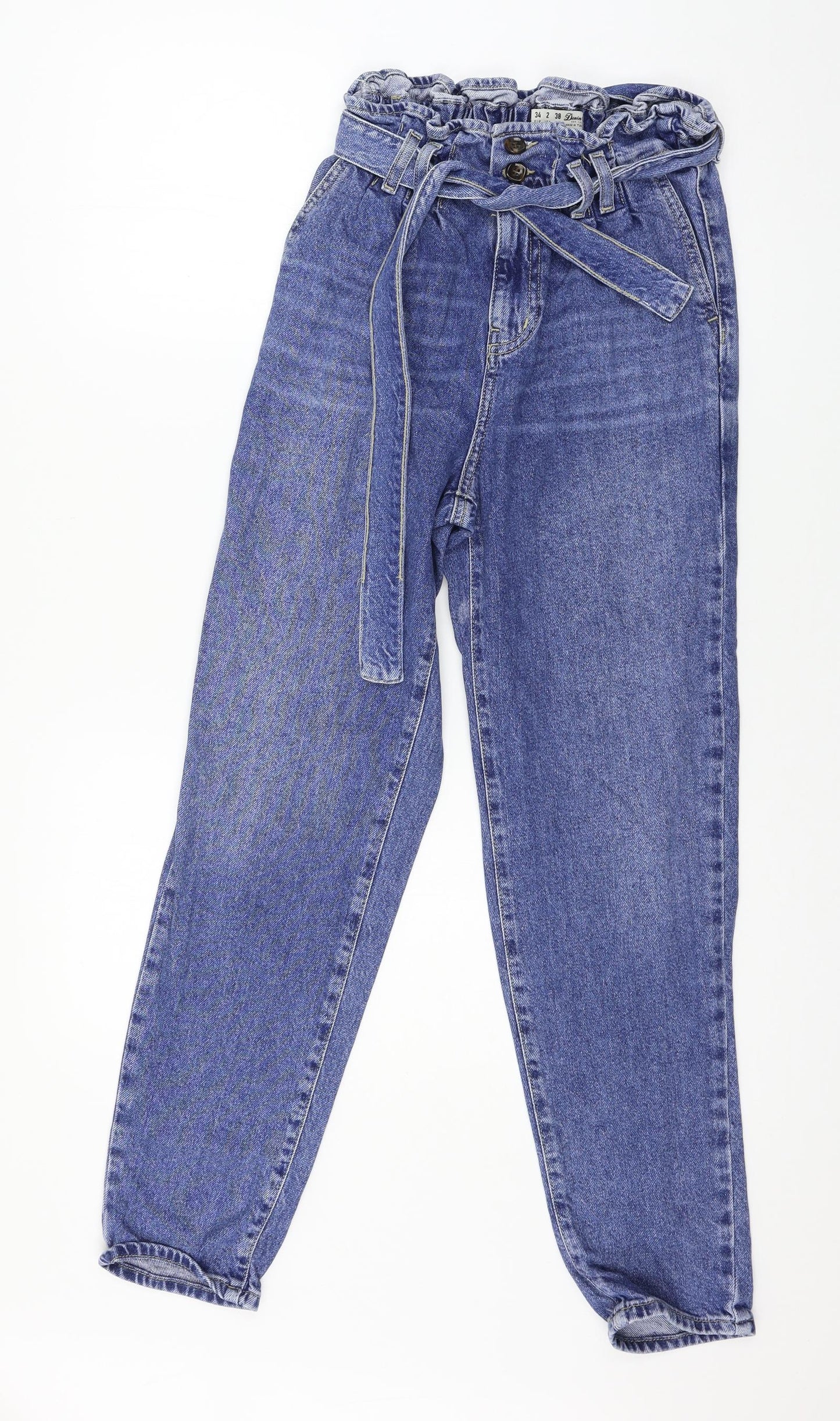 Denim & Co. Womens Blue  Denim Skinny Jeans Size 6 L27 in