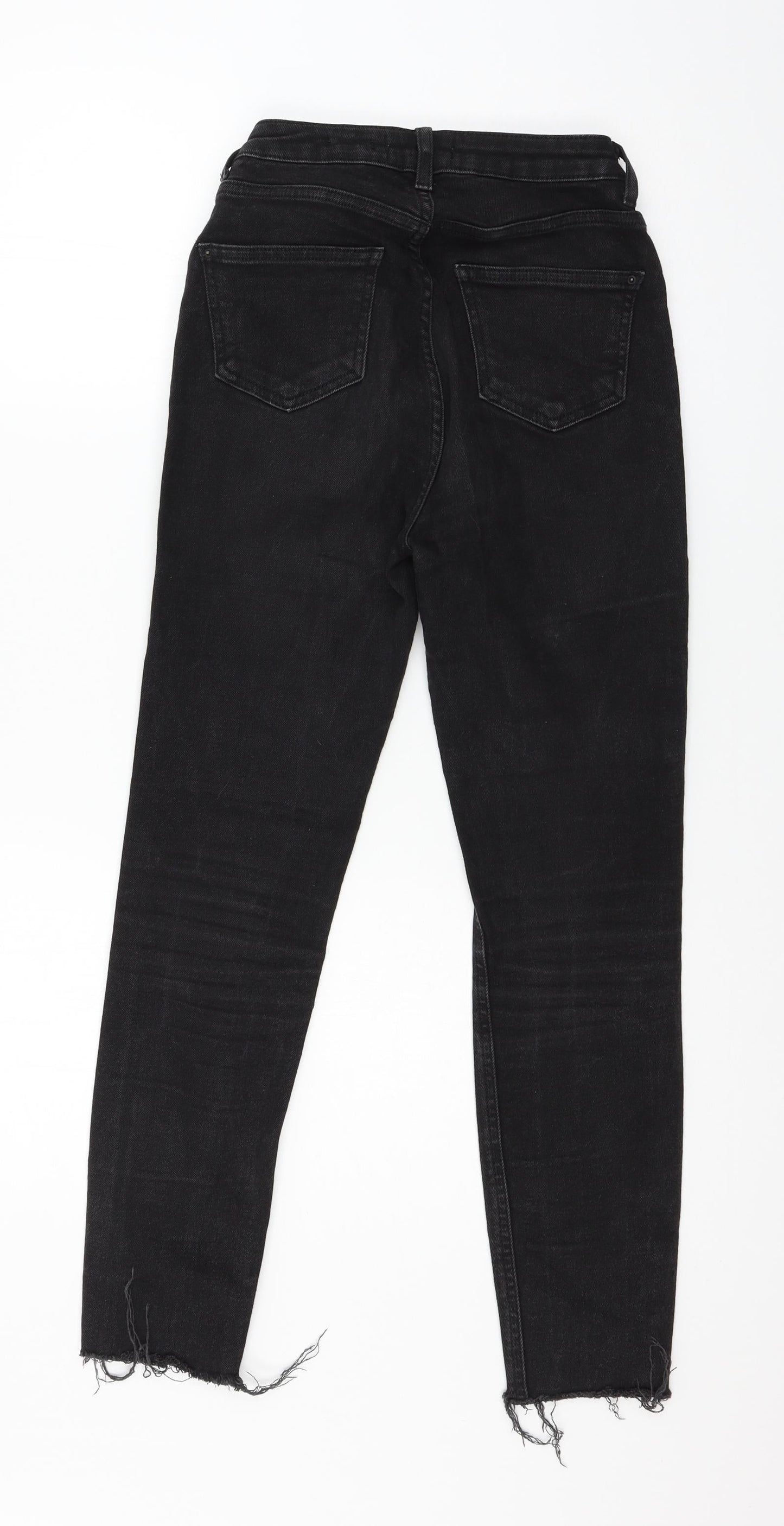 New Look Womens Black  Denim Skinny Jeans Size 8 L25 in