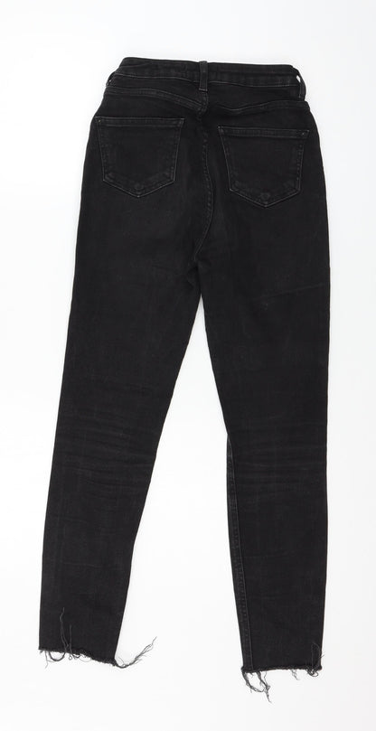 New Look Womens Black  Denim Skinny Jeans Size 8 L25 in