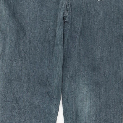Pretty Women Womens Blue  Denim Straight Jeans Size 30 in L29 in