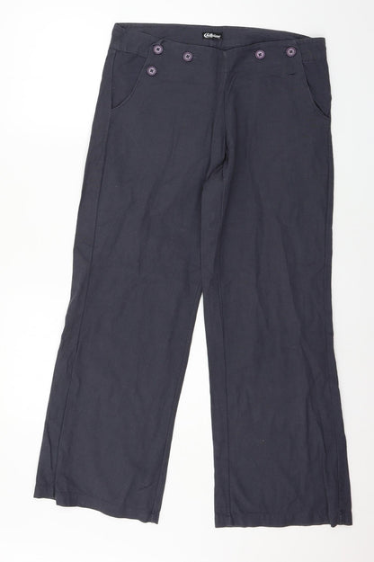 Chillytime Womens Blue   Trousers  Size 14 L29 in