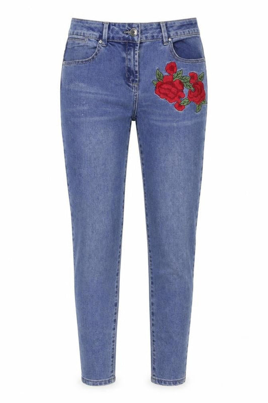 Womens UK Size 10 Matalan Regular Fit Skinny Blue Jeans