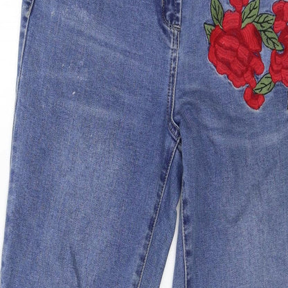 Matalan Womens Blue  Denim Skinny Jeans Size 10 L28 in