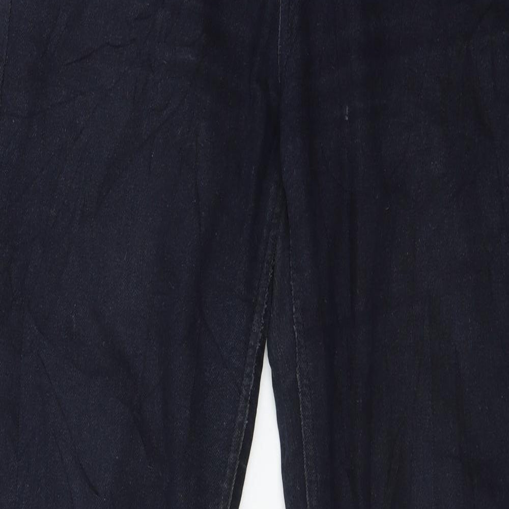 Peacocks Womens Blue  Denim Skinny Jeans Size 10 L30 in