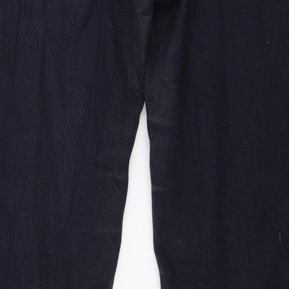 Peacocks Womens Blue  Denim Skinny Jeans Size 10 L30 in