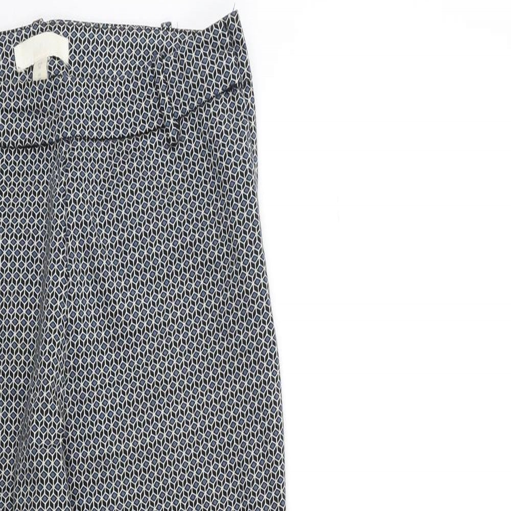 Womens UK Size 10 H&M Regular Fit  Black Trousers