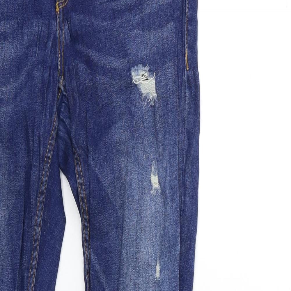 Zara Womens Blue  Denim Skinny Jeans Size 28 in L29 in