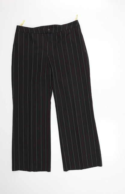 Womens UK Size 36 in Preworn Regular Fit  Black Trousers