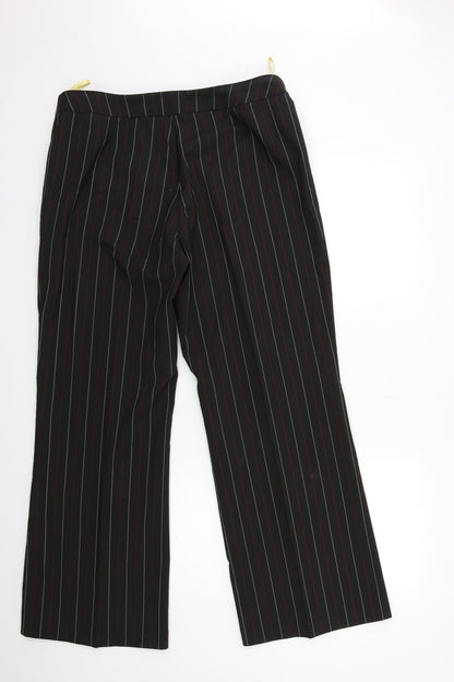 Womens UK Size 36 in Preworn Regular Fit  Black Trousers