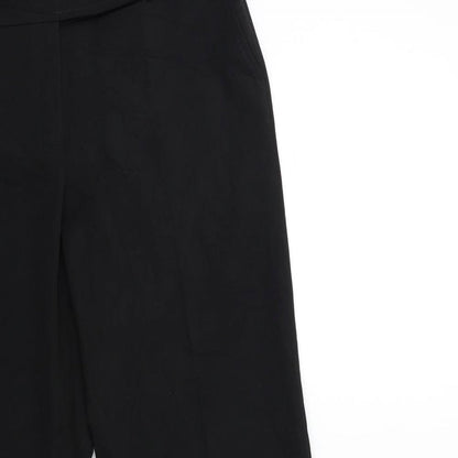 Sigma Womens Black   Trousers  Size 14 L33 in