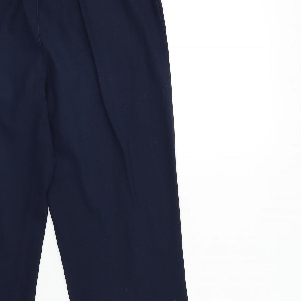 Womens UK Size 12 Papaya Regular Fit  Blue Trousers