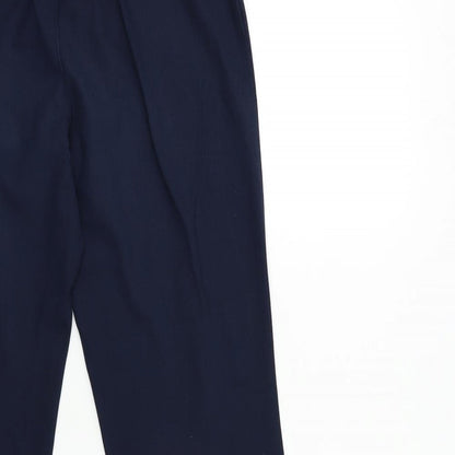 Womens UK Size 12 Papaya Regular Fit  Blue Trousers