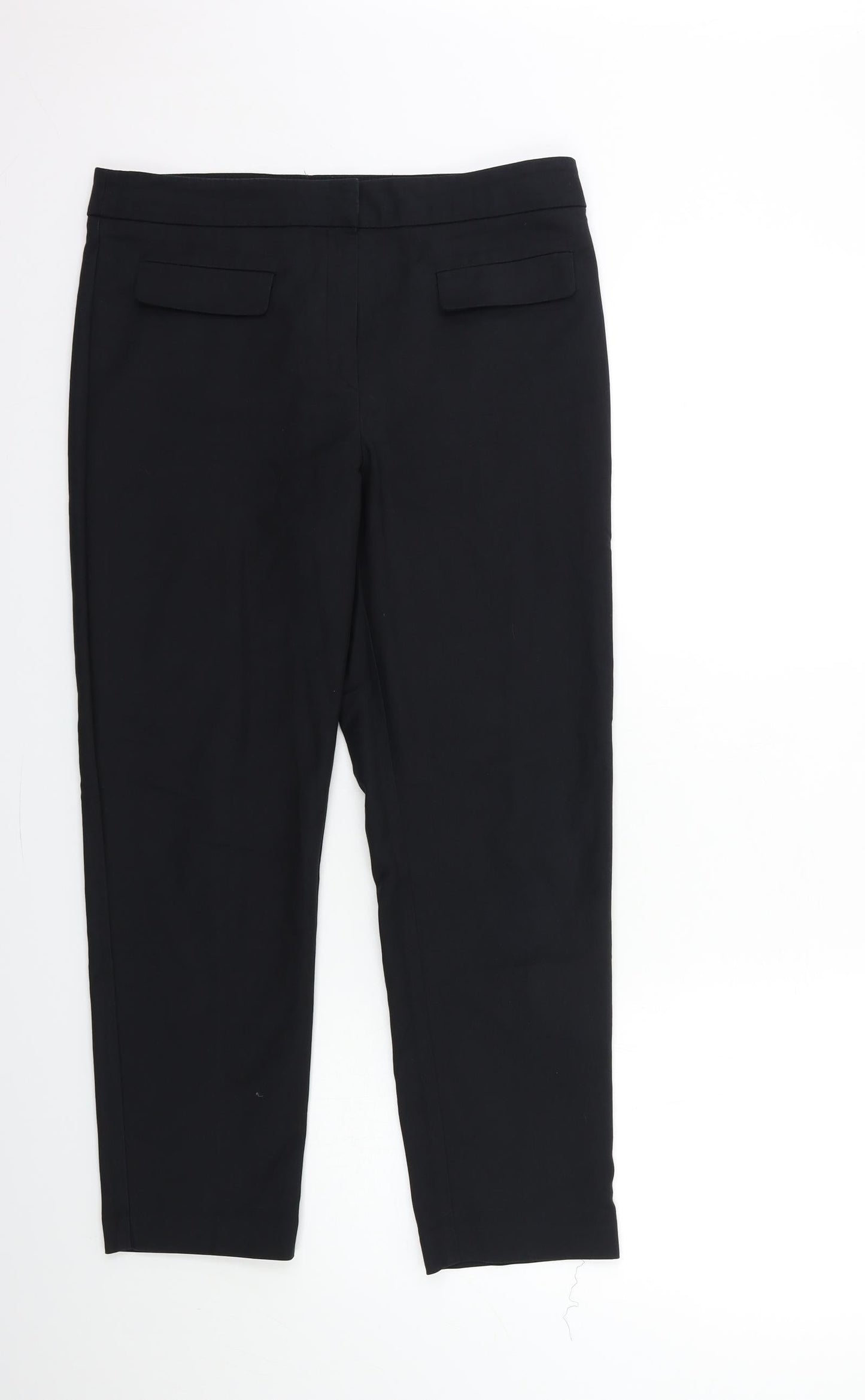 Mango Womens Black   Trousers  Size 10 L25 in