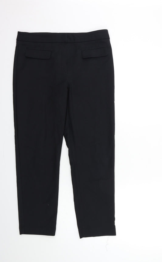 Mango Womens Black   Trousers  Size 10 L25 in