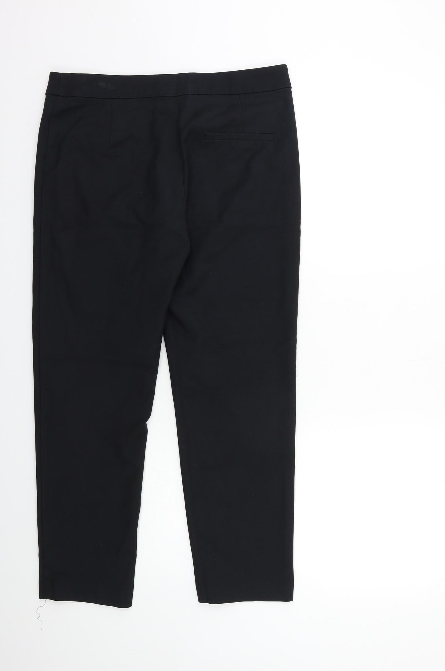Mango Womens Black   Trousers  Size 10 L25 in