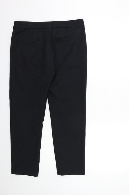 Mango Womens Black   Trousers  Size 10 L25 in
