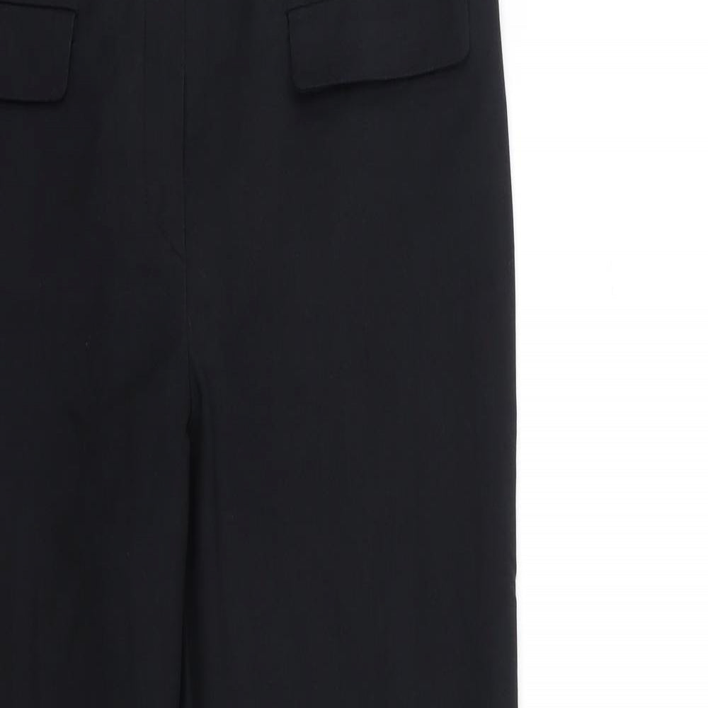 Mango Womens Black   Trousers  Size 10 L25 in