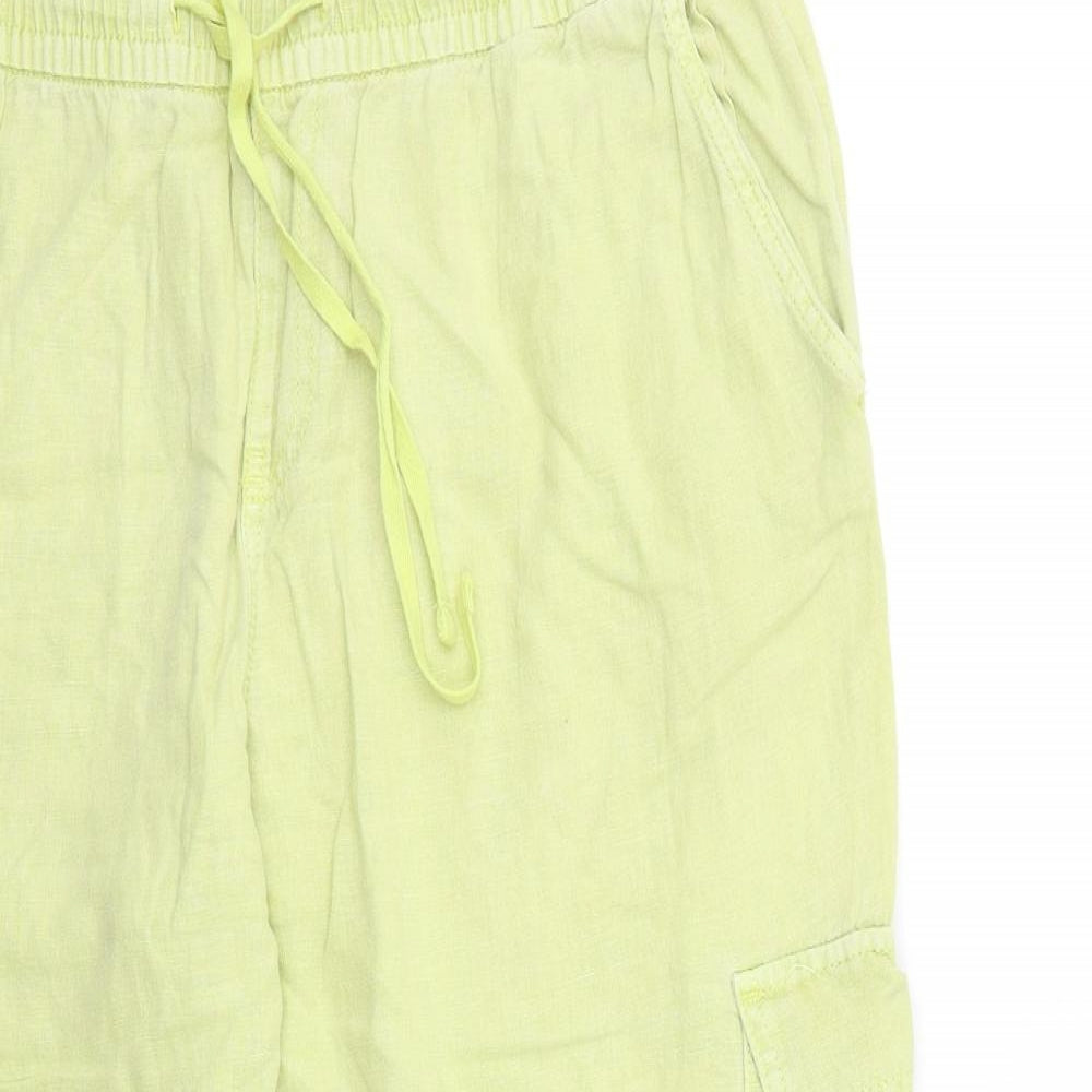Womens UK Size 14 Principles Regular Fit  Green Trousers