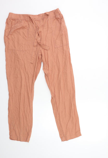 Womens UK Size 30 in Preworn Regular Fit  Pink Trousers