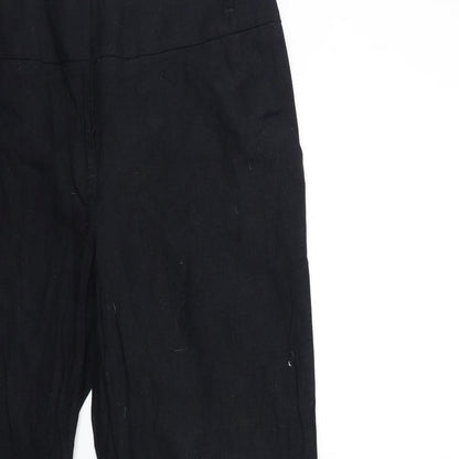 George Womens Black   Trousers  Size 14 L30 in
