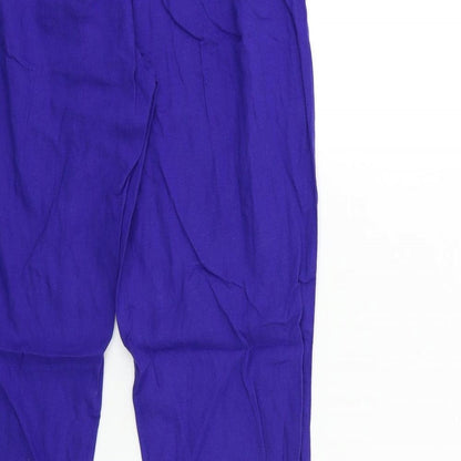 Cache Cache Womens Blue   Trousers  Size 8 L29 in