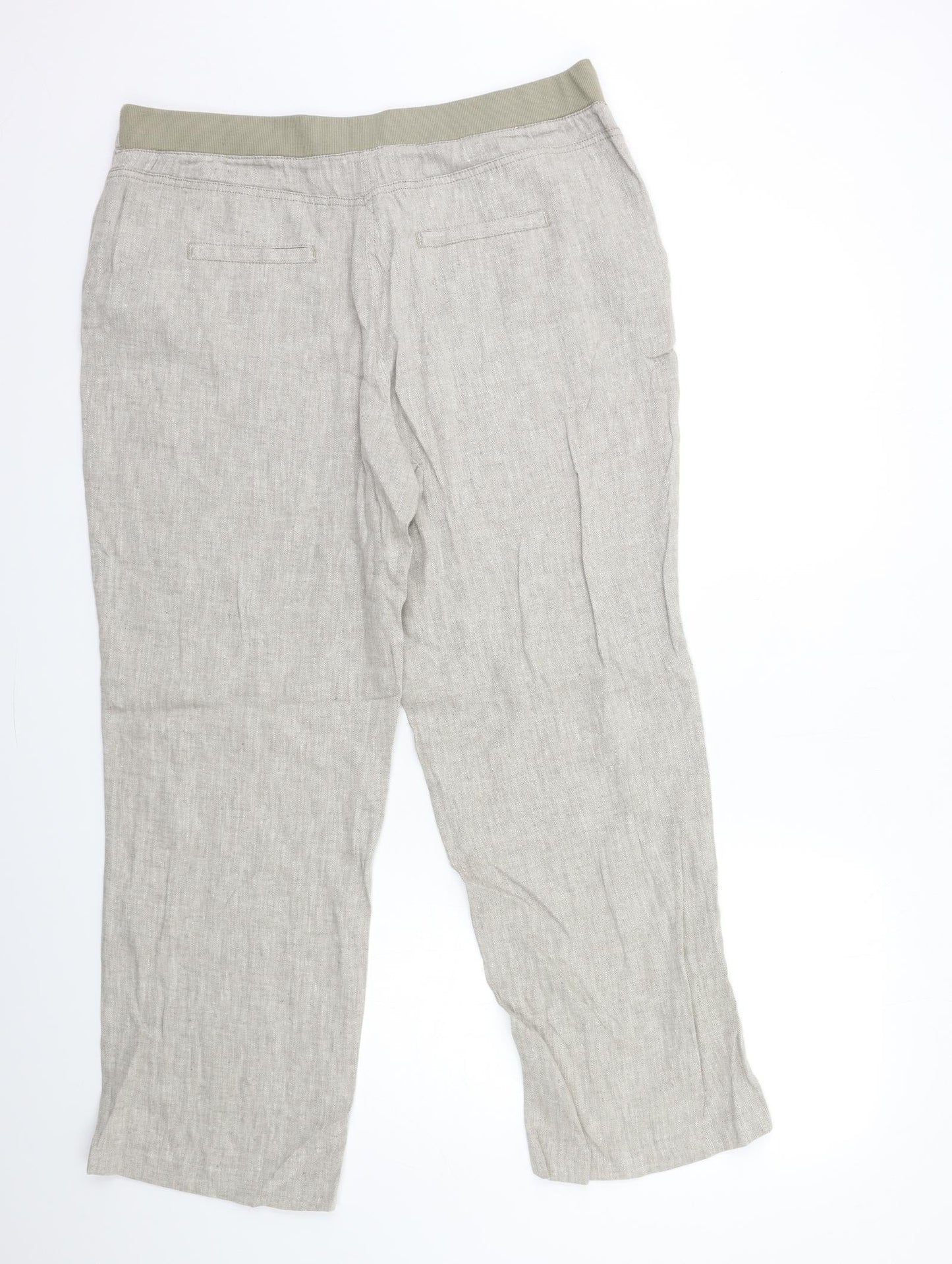Maine Womens Grey   Trousers  Size 16 L29 in