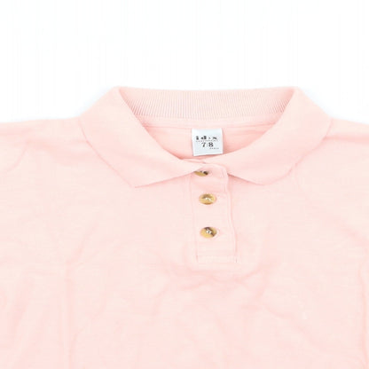 IDX Boys Pink   Basic Polo Size 7-8 Years