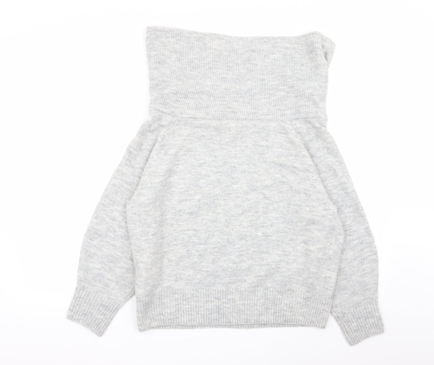 Womens UK Size XS H&M Grey Pullover Jumper