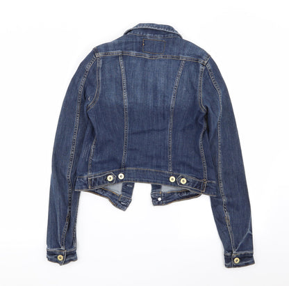 Womens UK Size 6 H&M Blue Jacket