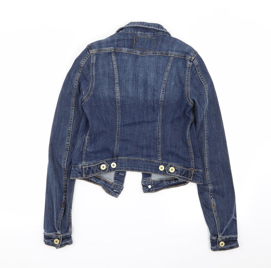 Womens UK Size 6 H&M Blue Jacket