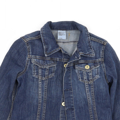 Womens UK Size 6 H&M Blue Jacket