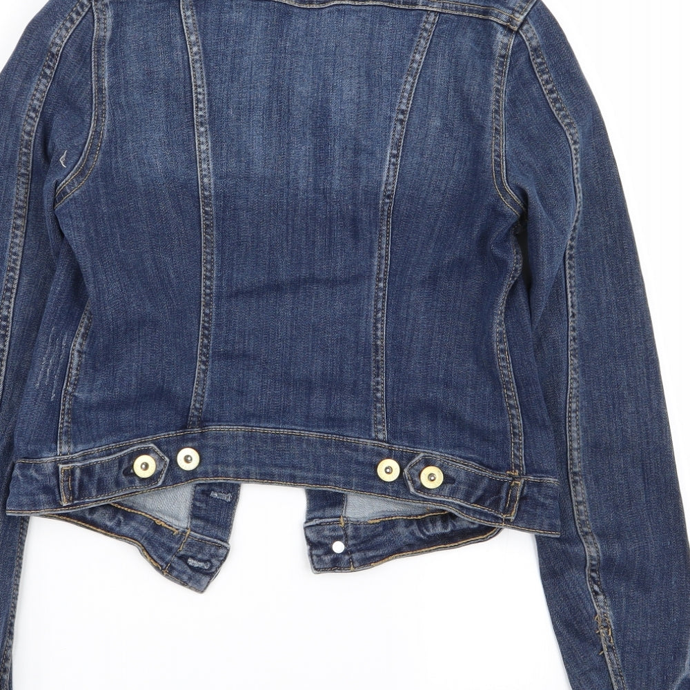 Womens UK Size 6 H&M Blue Jacket