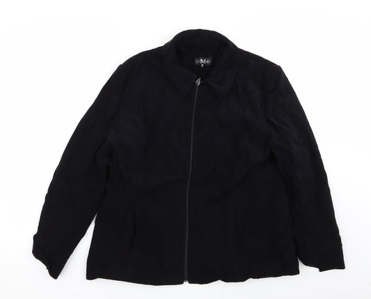 Womens UK Size 10 CMD Black Jacket