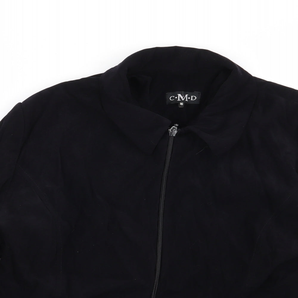 Womens UK Size 10 CMD Black Jacket