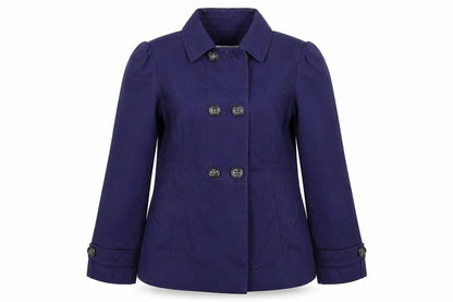 Womens UK Size 12 M&S Purple Overcoat