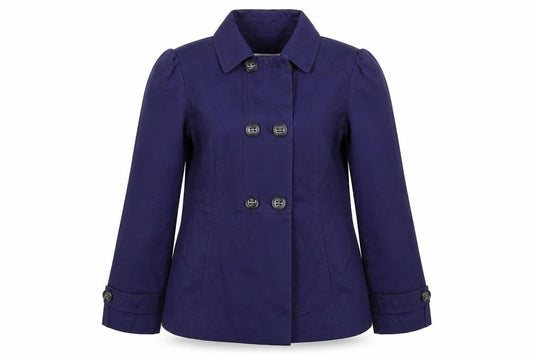Womens UK Size 12 M&S Purple Overcoat