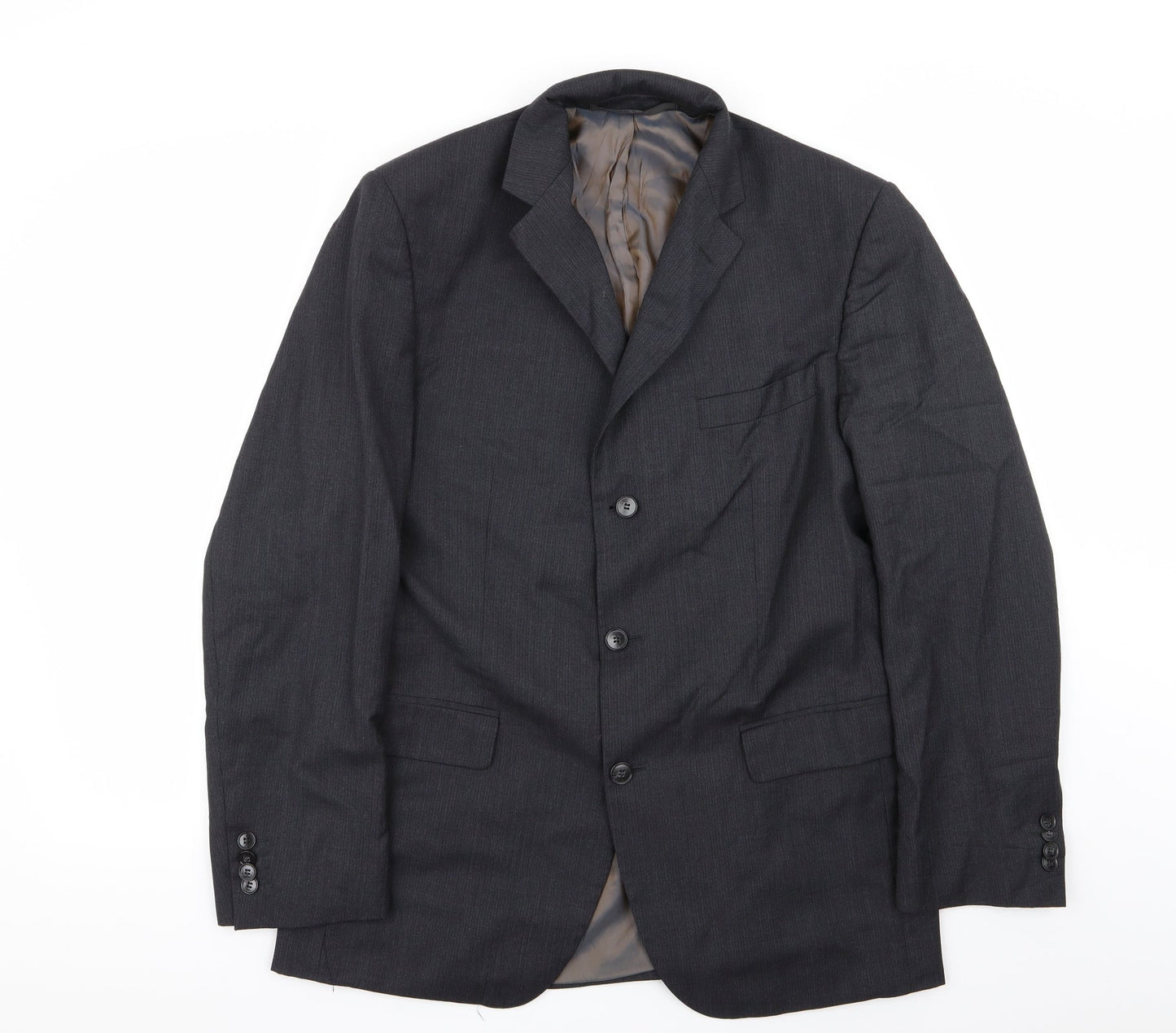 Mens UK Size 40 M&S Regular Grey Suit Jacket