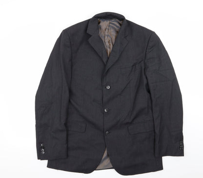 Mens UK Size 40 M&S Regular Grey Suit Jacket