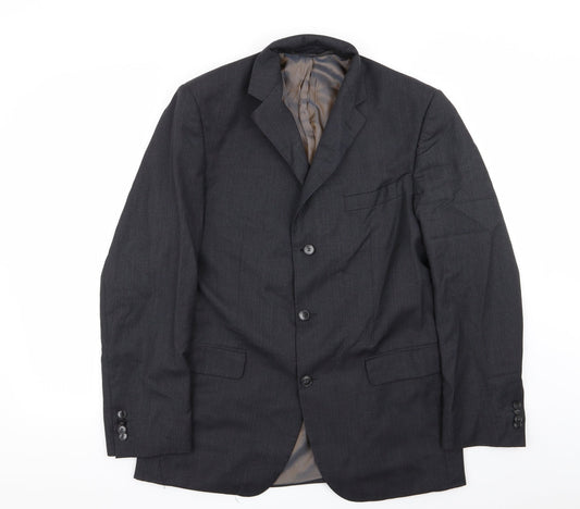 Mens UK Size 40 M&S Regular Grey Suit Jacket