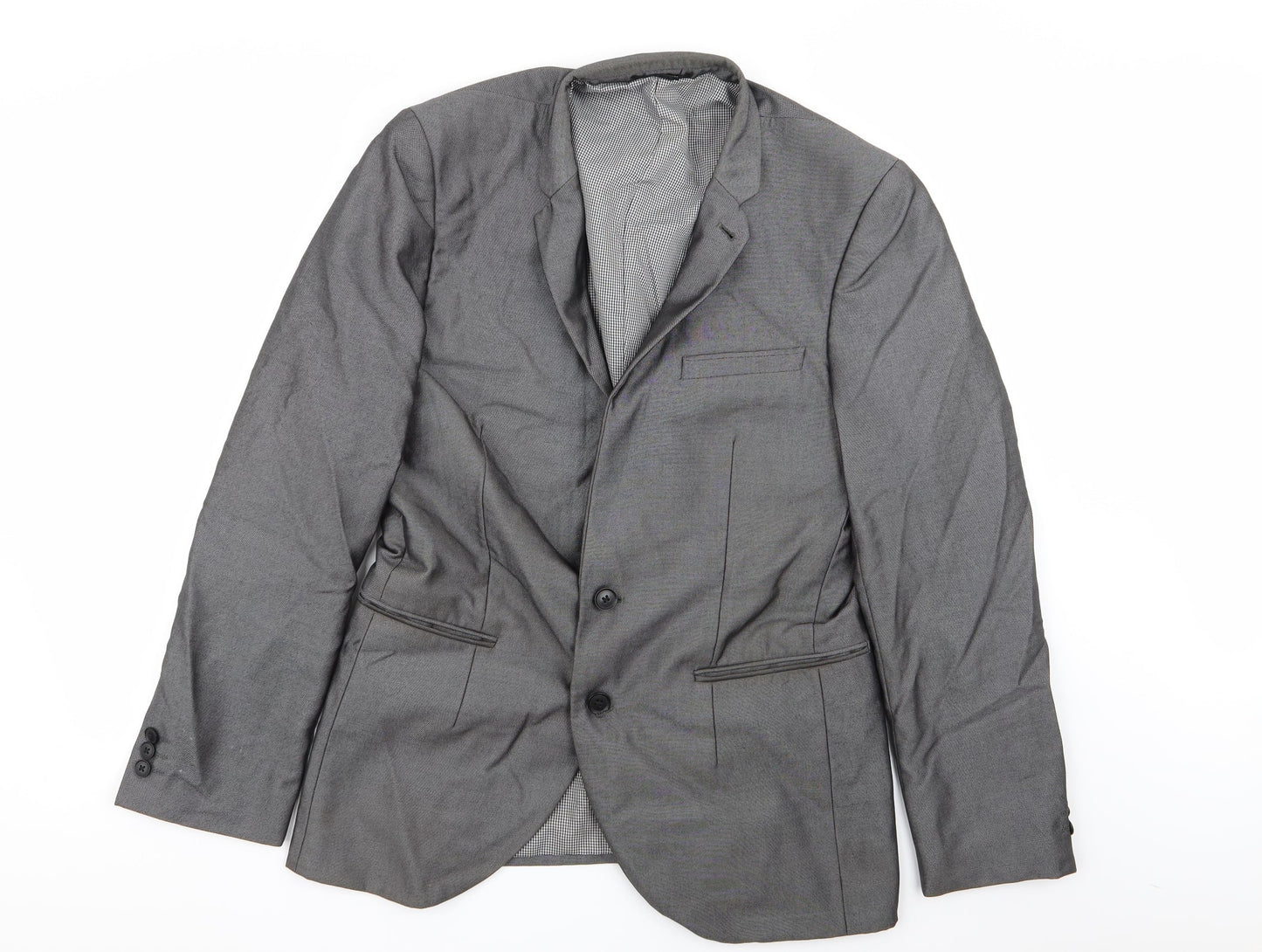 Mens UK Size 40 NEXT Regular Grey Suit Jacket