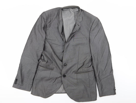 Mens UK Size 40 NEXT Regular Grey Suit Jacket
