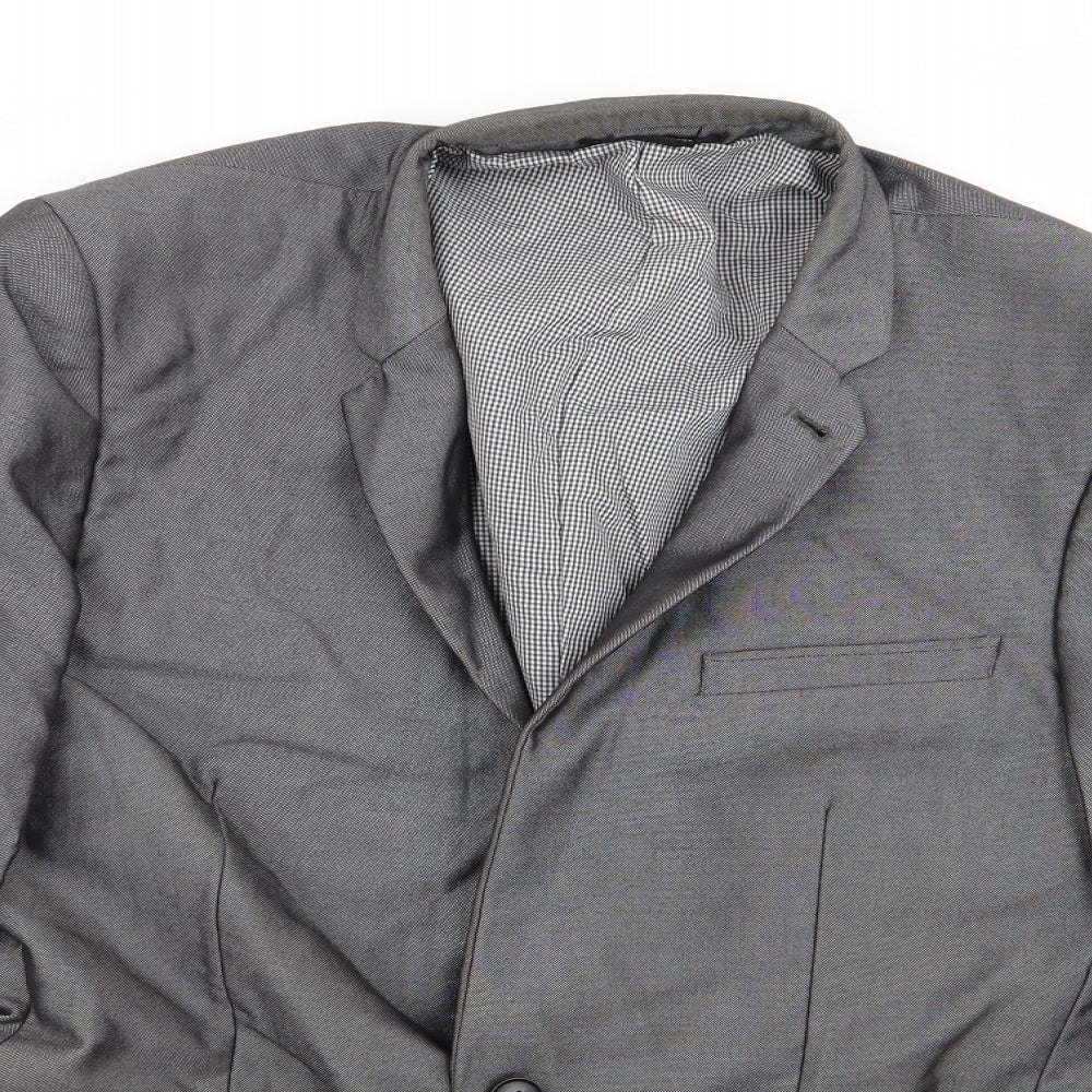 Mens UK Size 40 NEXT Regular Grey Suit Jacket