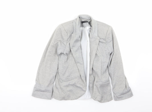 Primark Womens Grey   Jacket Blazer Size 6