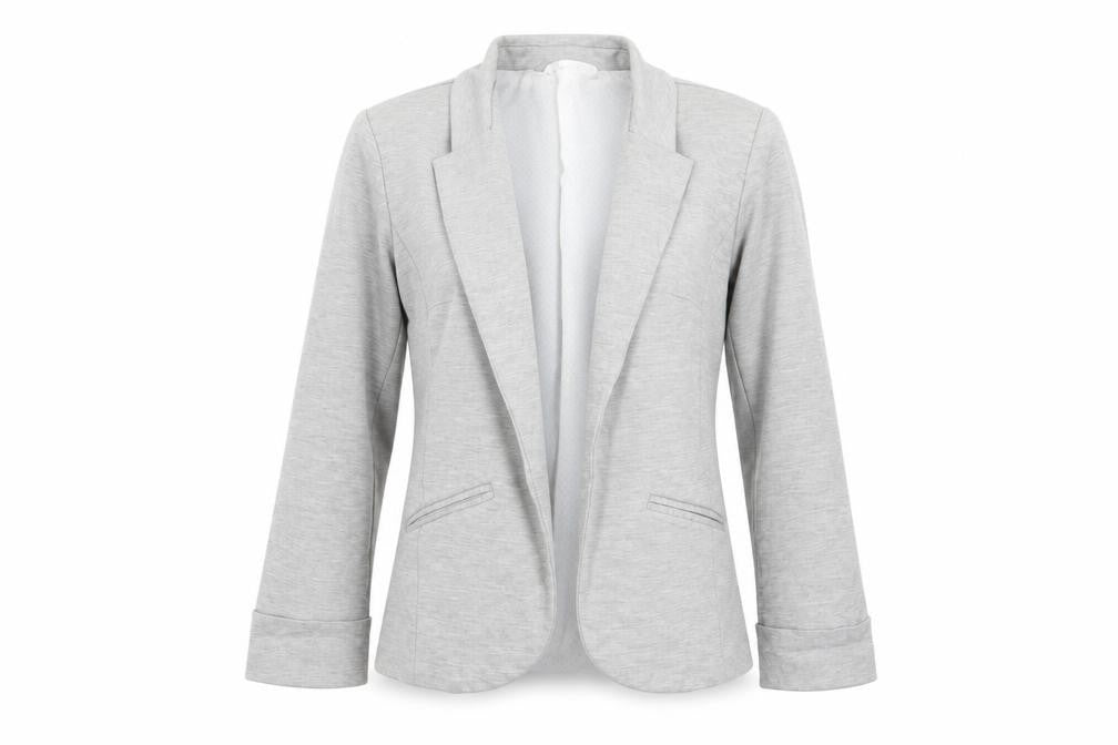 Womens UK Size 6 Primark Regular Grey Blazer