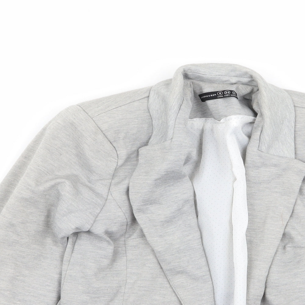 Womens UK Size 6 Primark Regular Grey Blazer