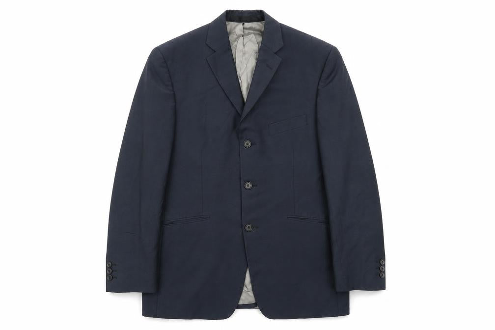 Mens UK Size 38 M&S Regular Blue Suit Jacket