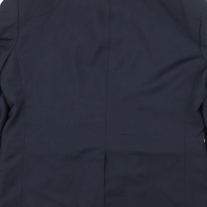 Mens UK Size 38 M&S Regular Blue Suit Jacket