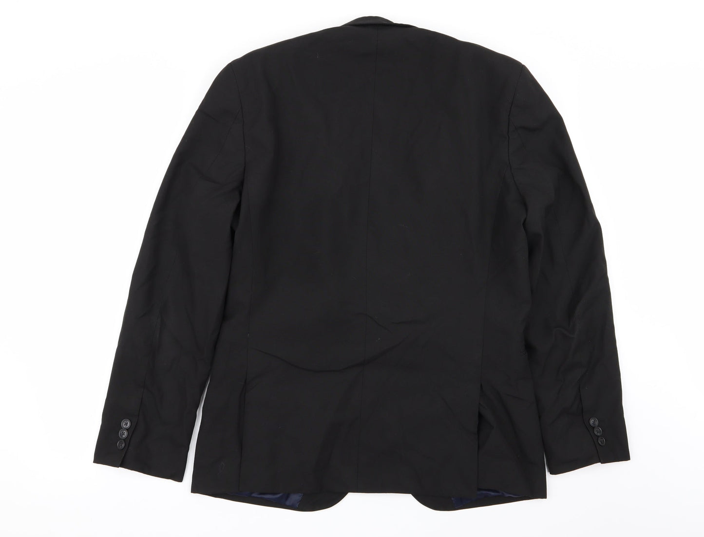 Mens UK Size 40 NEXT Regular Black Suit Jacket